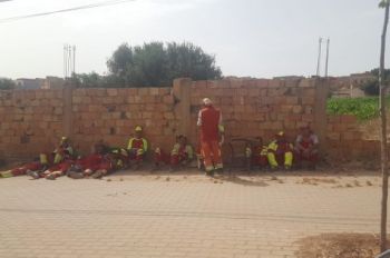 عمال النظافة بجماعة