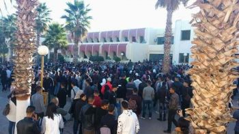 طلبة بمكناس يقاطعون الدراسة تضامنا مع زملائهم المعتقلين بالجديدة