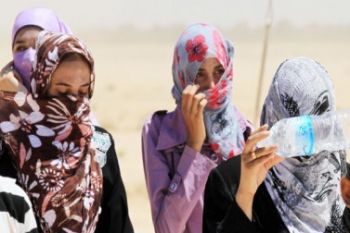 لاجئات سوريات يجتحن شوارع مكناس ويتسولن عند الإشارات الضوئية