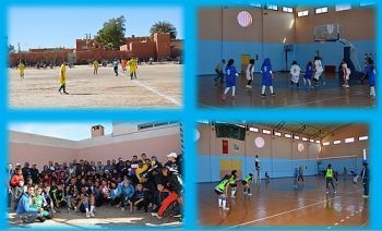 أكاديمية مكناس تافيلالت: البطولة الجهوية للألعاب الجماعية بنيابة الرشيدية