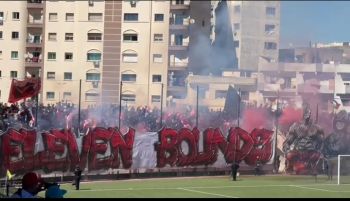 شاهد ..أجواء خرافية في الملعب الشرفي قبيل مباراة الرشاد البرنوصي 