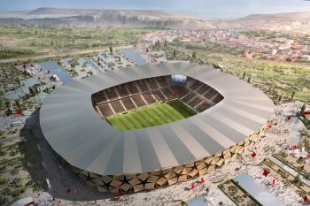 ملعب مكناس لإحتضان كأس العالم 2026 تحفة فنية بواجهة ذهبية 