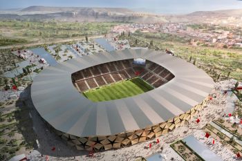 ملعب مكناس لإحتضان كأس العالم 2026 تحفة فنية بواجهة ذهبية