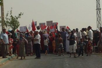 مطرح للنفايات و الأزبال يخرج ساكنة منطقة