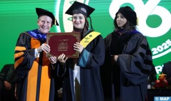 جامعة الأخوين بإفران تحتفي بتخرج دفعتها السادسة والعشرين