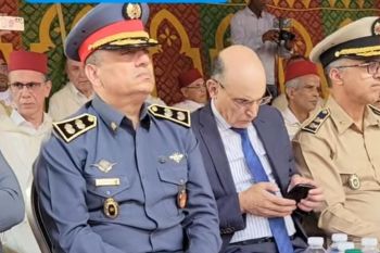 بعد ترقيته إلى كولونيل ماجور.. هذا أول ظهور للقائد الجهوي للدرك بمكناس بشارته الجديدة