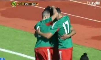 المنتخب الوطني المغربي يفوز على نظيره الرأس الأخضر ويتأهل إلى نهائيات الغابون