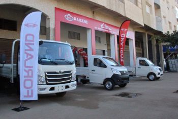 بالصور.. أشهر شركة بيع سيارات وشاحنات نقل البضائع تفتتح فرعا لها بمكناس