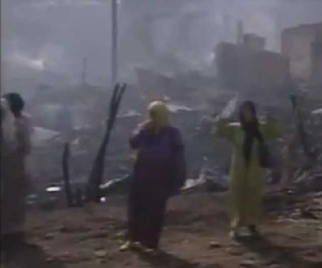 الأمن يحاصر مسيرة لسكان دوار النزالة في اتجاه ولاية مكناس