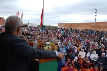 كلمة السيد عبد الإله بن كيران في المهرجان الخطابي الثالث لحزب العدالة والتنمية بأكوراي