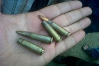 العثور على 7 آلاف رصاصة ضواحي الحاجب