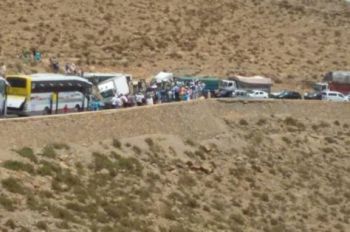 حادث سيرٍ خطير يشل حركة السير بين الرشدية ومكناس