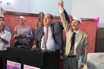 مكناس تستقبل الكاتب الأول لحزب الاتحاد الاشتراكي للقوات الشعبية في أول يوم للحملة الانتخابية ل 7 اكتوبر