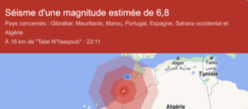 رويترز : زلزال بقوة 7 درجات يضرب مناطق مختلفة في المغرب