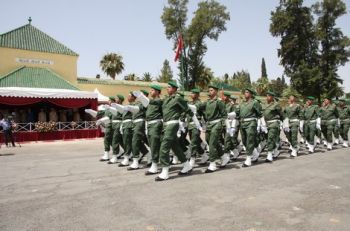 بالصور حفل تخرج الطلبة الضباط من الأكاديمية الملكية العسكرية بمكناس لسنة 2016