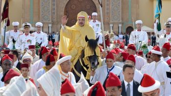 تهنئة السيد محمد بلماحي لجلالة الملك بمناسبة الذكرى 23 لعيد العرش المجيد