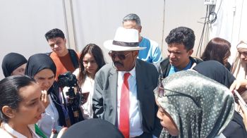 طلبة الصحافة بجامعة مولاي اسماعيل في زيارة الملتقى الدولي للفلاحة بمكناس
