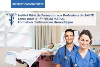 لأول مرة بالمغرب : معهد ' IPFOPS' بمكناس يكون ممرضين متخصصين للعمل بمراكز تصفية الكلي