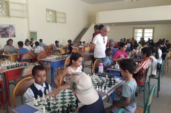 مديرية التعليم بمكناس تنظم البطولة الإقليمية المدرسية الأولى في رياضة الشطرنج (صور)