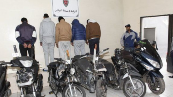 أمن مكناس يضع حدا لنشاط لصين روعا أصحاب الدراجات النارية بجرا.ئم السرقة