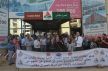 موظفو شركة العمران بمكناس يحتجون أمام مقر الشركة ضدا على قرار ترحيلها