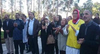 النقابات الصحية تنظم وقفة احتجاجية بمستشفى محمد الخامس بمكناس