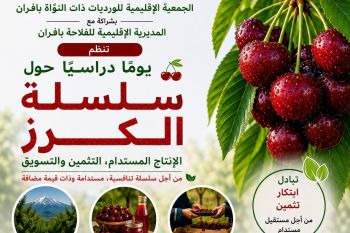 معهد البحث الزراعي بمكناس يشارك في ندوة بمهرجان حب الملوك حول التحديات التي تواجه سلسلة إنتاج الكرز بالمغرب