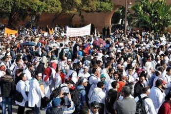 الأساتذة المتدربون : صوت الشعب الذي وصل إلى الرباط :