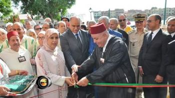 بحضور وفد رسمي رفيع المستوى : انطلاق فعاليات الدورة الرابعة لمعرض الخشب بمكناس (صور)