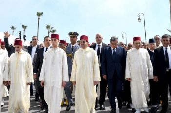بحضور ولي العهد والأمير مولاي رشيد.. تشييع جثمان الراحل عبد الواحد الراضي إلى مثواه الأخير