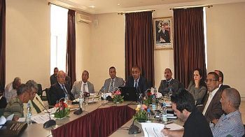 مدير الأكاديمية الجهوية للتربية والتكوين لجهة مكناس تافيلالت يعقد ندوة صحفية حول الدخول المدرسي 2014-2015