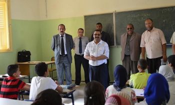 زيارة تفقدية لأقسام البكالوريا الدولية بثانوية سجلماسة التأهيلية بالرشيدية