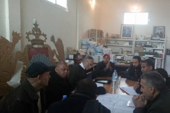 غرفة الصناعة التقليدية لجهة فاس مكناس تنظم زيارة لمركز طلاحة بجماعة سبع رواضي