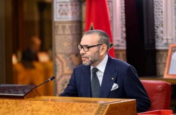 تهنئة السيد حاتم بن عبد الكريم لجلالة الملك بمناسبة الذكرى 27 لعيد العرش المجيد