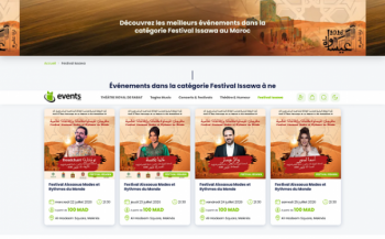 انطلاق عملية بيع تذاكر السهرات الكبرى لمهرجان عيساوة بمكناس.. أسعار تبدأ من 100 درهم وتصل إلى 300 درهم بالنسبة لVIP