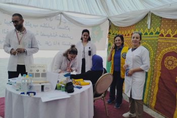 بالصور.. نادي ليونز ينظم حملة مجانية للكشف والتحسيس بداء السكري بمكناس