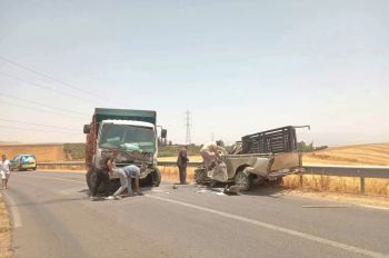 فا.جعة طريق عين جمعة تعيد مطالب تشديد المراقبة على الشاحنات الكبيرة إلى الواجهة