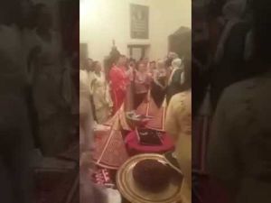لأول مرة..الملك في حفل زفاف