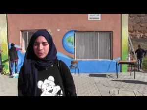 بداية مشروع جداريات بكلية الآداب والعلوم الإنسانية مكناس