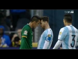 لقطة المباراة .. ميسي و كامبوس (بدون تعليق) و بتعليق الشوالي