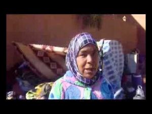 خالة الملك حفصة أمحزون تطرد عائلات من منزل بخنيفرة