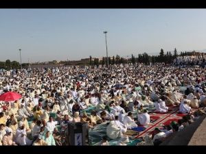 بالفيديو...صلاة العيد بمصلى صهريج السواني بمكناس