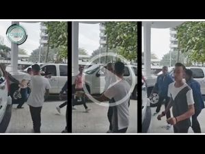 لقطة مدهشة للأمير مولاي الحسن بعد تجمهر على الملك محمد السادس بأمريكا