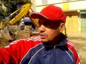 بناء الباب الخلفي للسوق الاسبوعي سيدي بوزكري