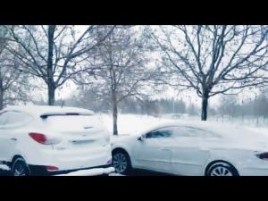 العاصفة الثلجية تحول إفران الى مدينة الاشباح