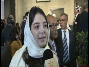 أول تصريح إعلامي لأصغر برلمانية في المغرب