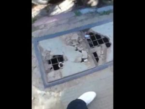 الحالة الكارثية لشارع باستور وسط مدينة مكناس