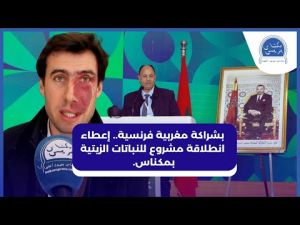 إعطاء انطلاقة مشروع جديد للنباتات الزيتية بمكناس