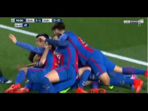 اهداف مباراة برشلونة وباريس سان جيرمان 6-1