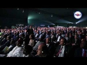 من مكناس كلمة اخنوش و الرئيس الغيني عقب المناظرة التاسعة للفلاحة